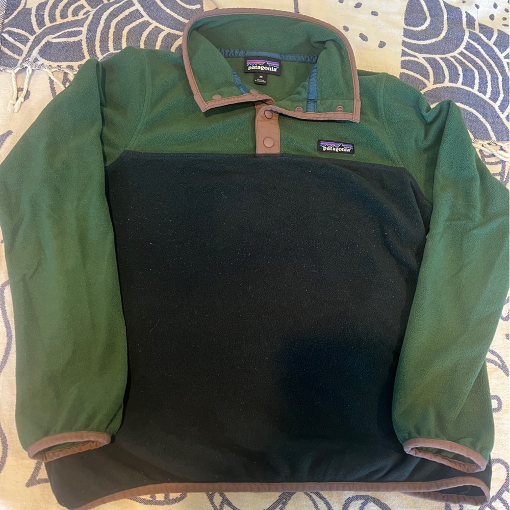 Vintage Patagonia Women’s Snap Fleece Synchilla